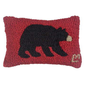 Black Bear Throw Pillow - Retreat Home Furniture