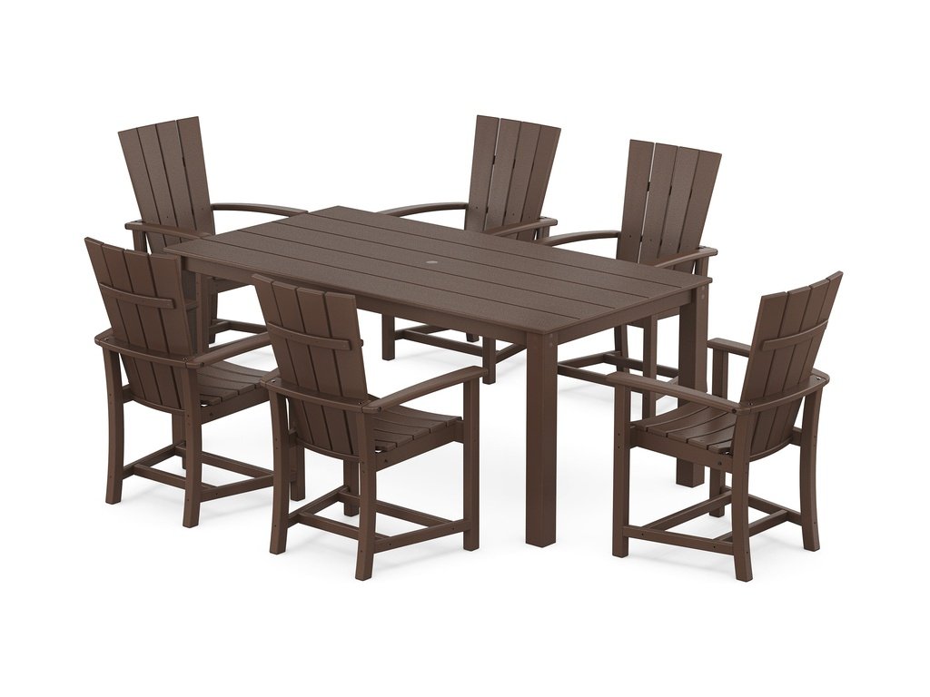 Quattro 7-Piece Parsons Dining Set Photo