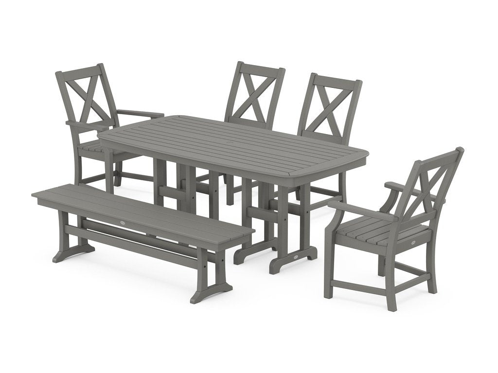 Braxton 6-Piece Dining Set with Bench Photo