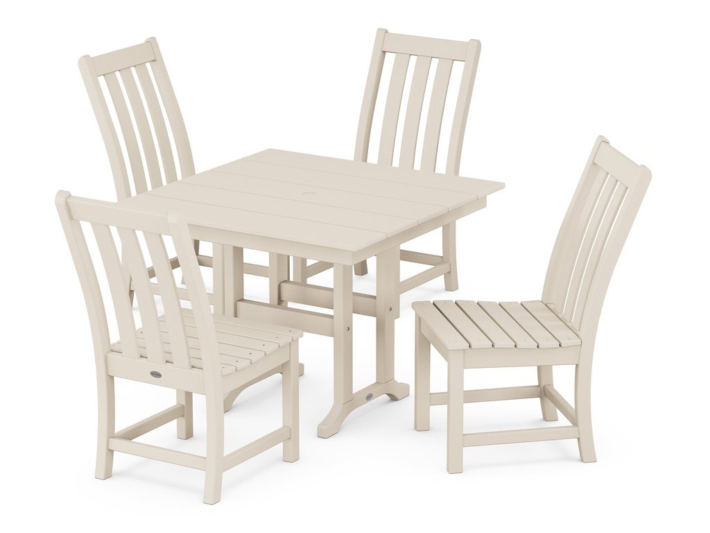 Vineyard Side Chair 5-Piece Farmhouse Dining Set Photo