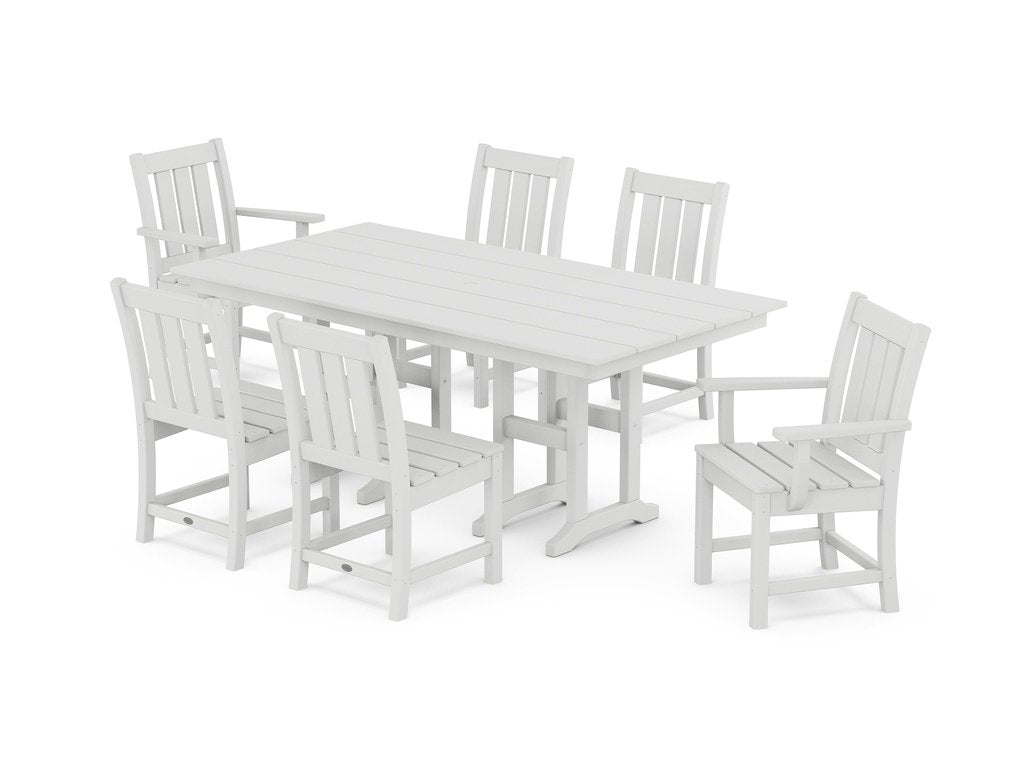 Oxford 7-Piece Farmhouse Dining Set Photo