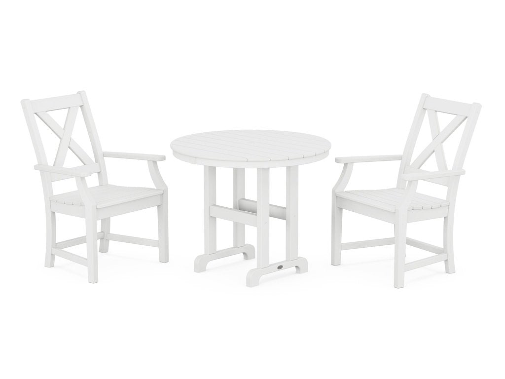 Braxton 3-Piece Round Dining Set Photo