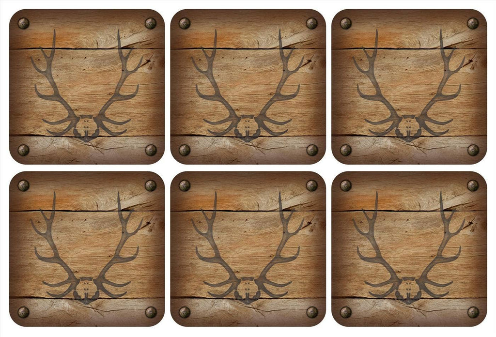 Lodge Coasters Set of 6 - Retreat Home Furniture