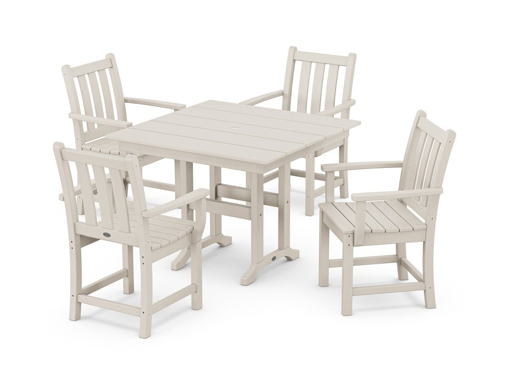 Traditional Garden 5-Piece Farmhouse Dining Set Photo