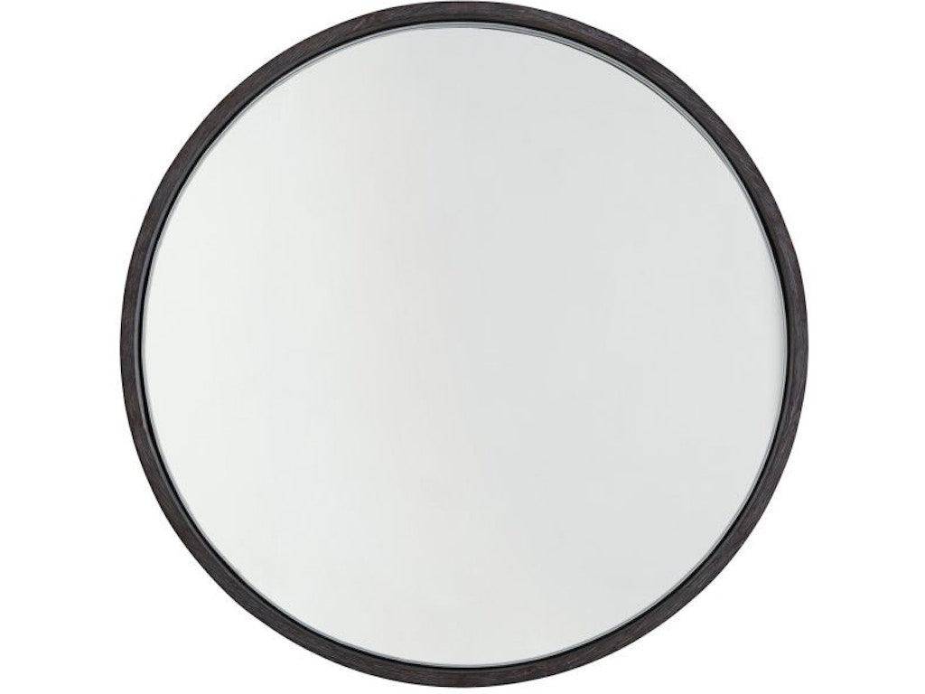 Wood Frame Mirror Round