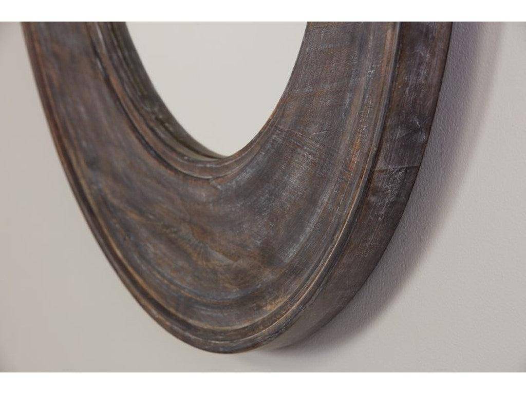 Wood Iron Mirror 531441