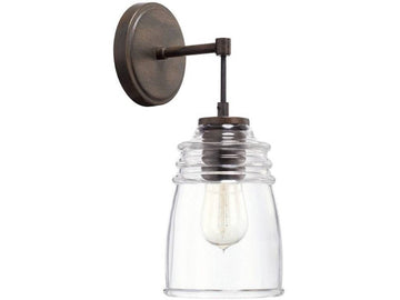 Nordic Grey 1 Light Sconce