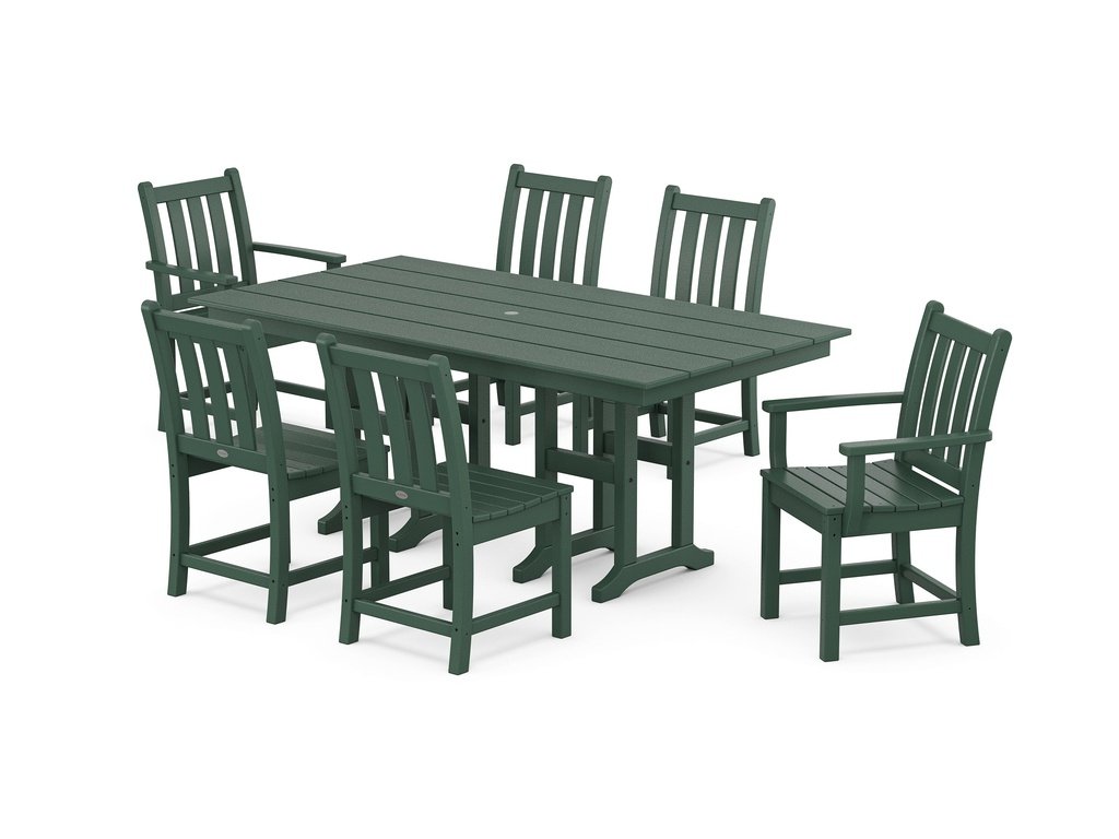 Traditional Garden 7-Piece Farmhouse Dining Set Photo