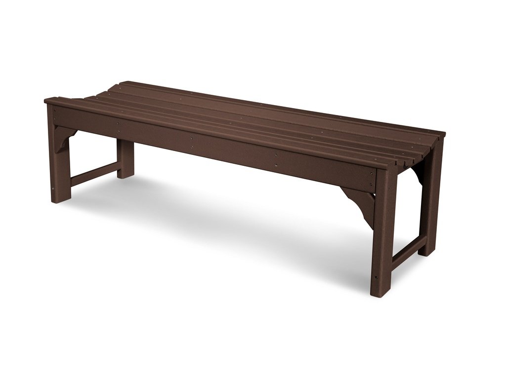 Traditional Garden 60" Backless Bench Photo