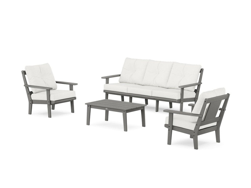 Prairie 4-Piece Deep Seating Set with Sofa Photo