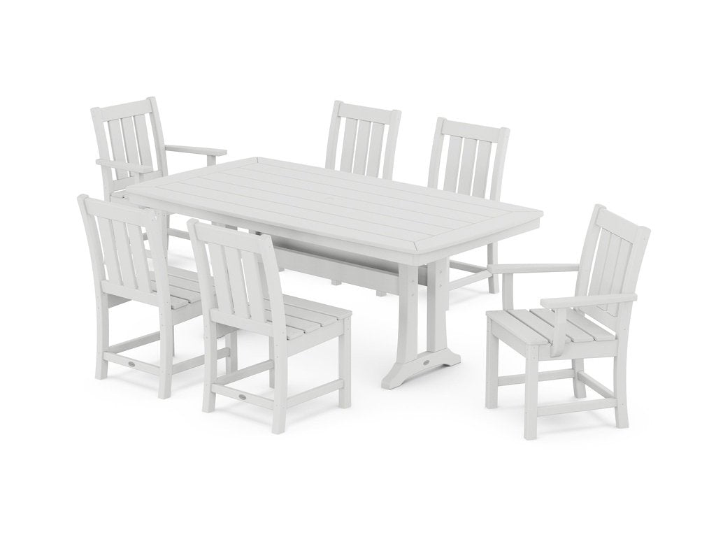 Oxford 7-Piece Dining Set with Trestle Legs Photo