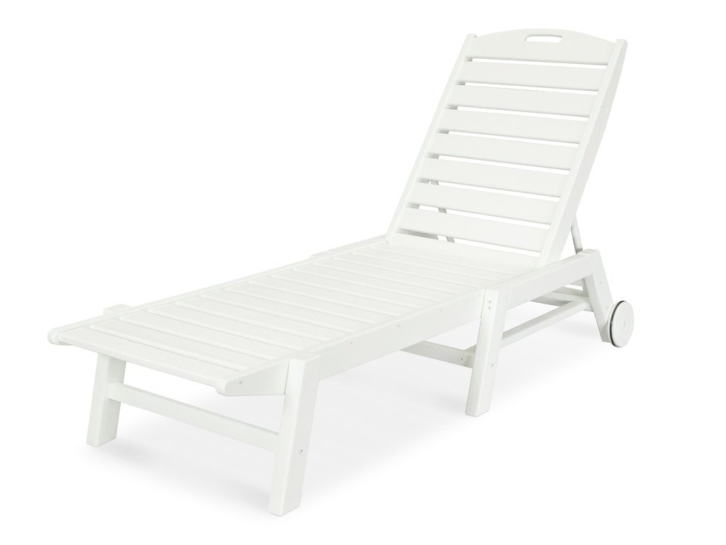 Nautical Chaise with Wheels Photo