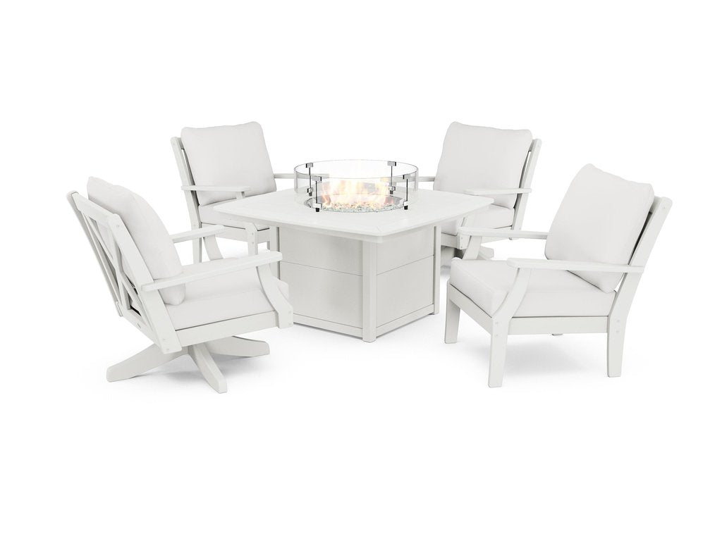 Braxton 5-Piece Deep Seating Set with Fire Table Photo