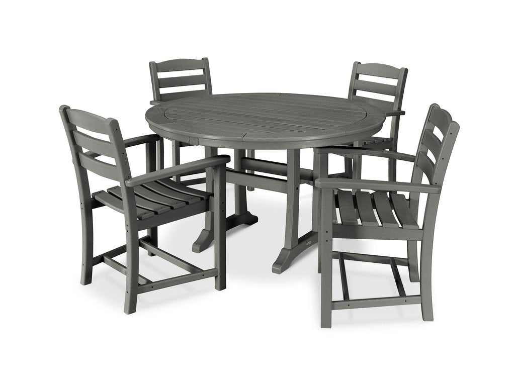 La Casa Café 5-Piece Arm Chair Dining Set Photo