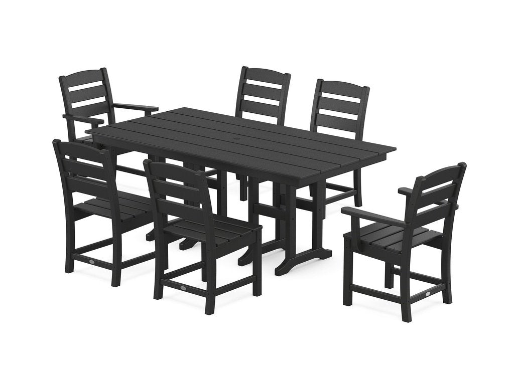 Lakeside 7-Piece Farmhouse Dining Set Photo