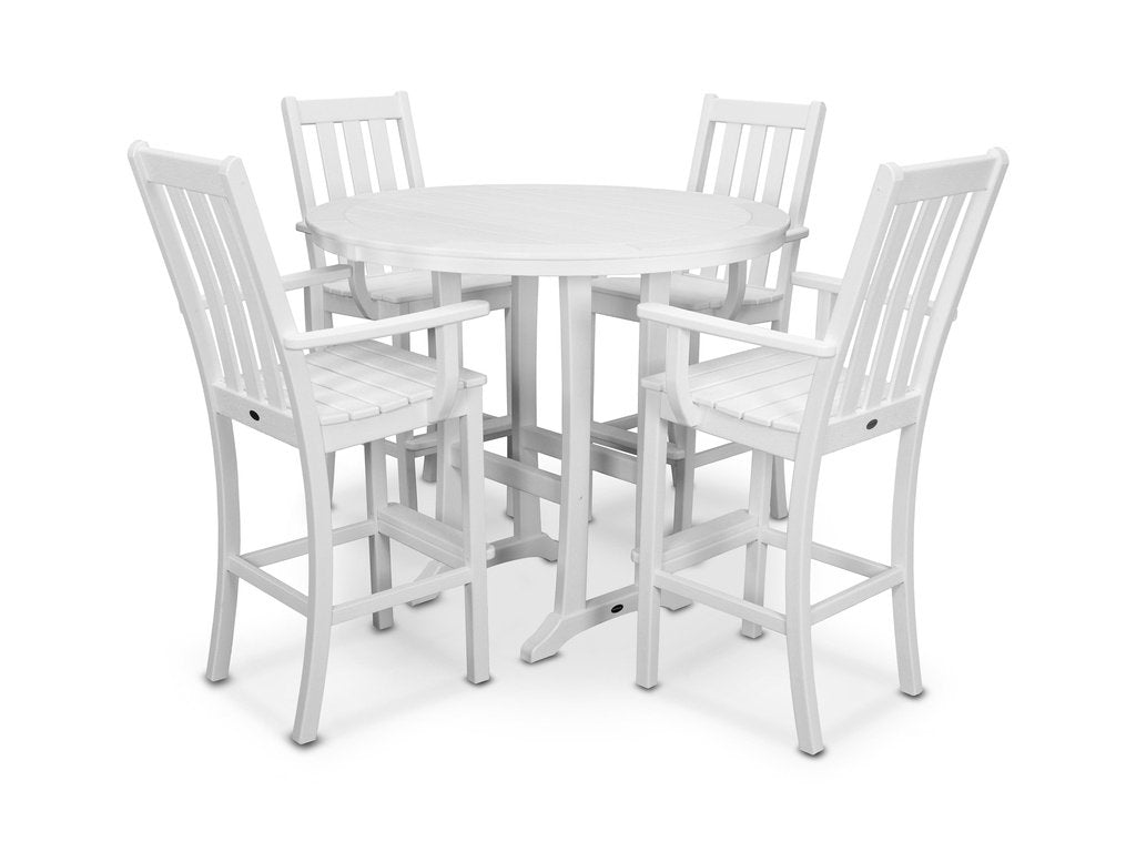 Vineyard 5-Piece Round Bar Set Photo