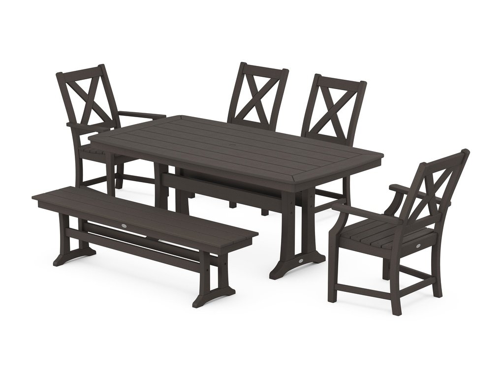 Braxton 6-Piece Dining Set with Trestle Legs Photo