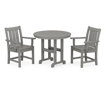 Oxford 3-Piece Farmhouse Dining Set Photo