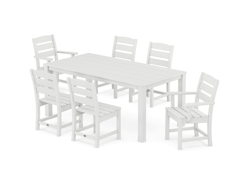 Lakeside 7-Piece Parsons Dining Set Photo