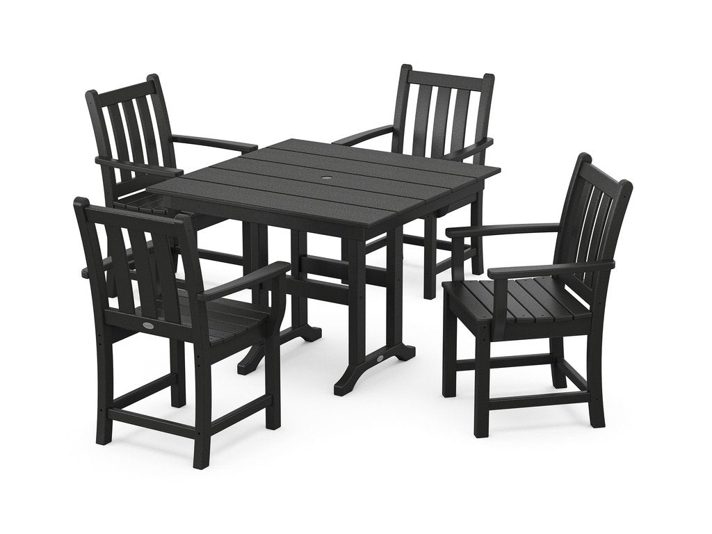 Traditional Garden 5-Piece Farmhouse Dining Set Photo