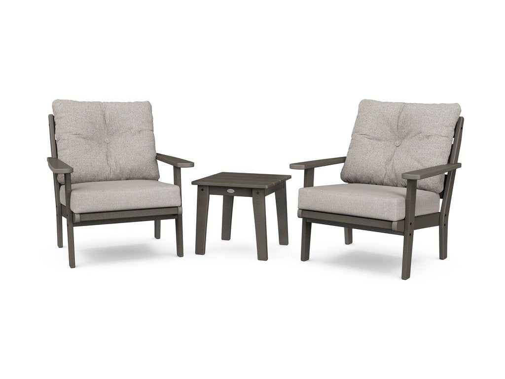 Lakeside 3-Piece Deep Seating Chair Set Photo