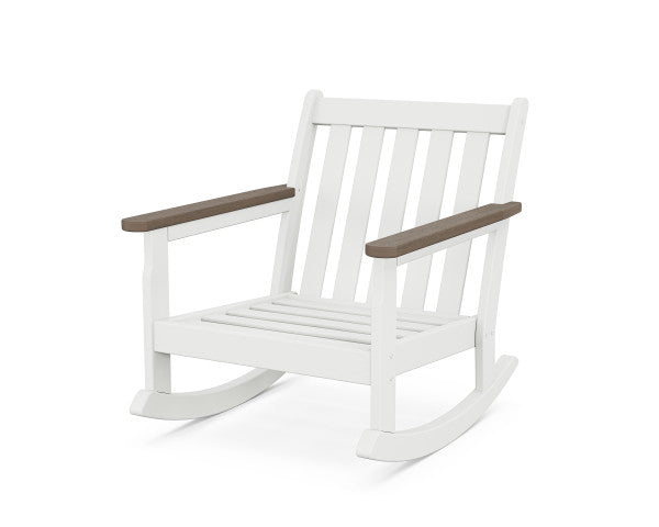 Vineyard Deep Seating Rocking Chair | Natural Finish - Retreat Home Furniture