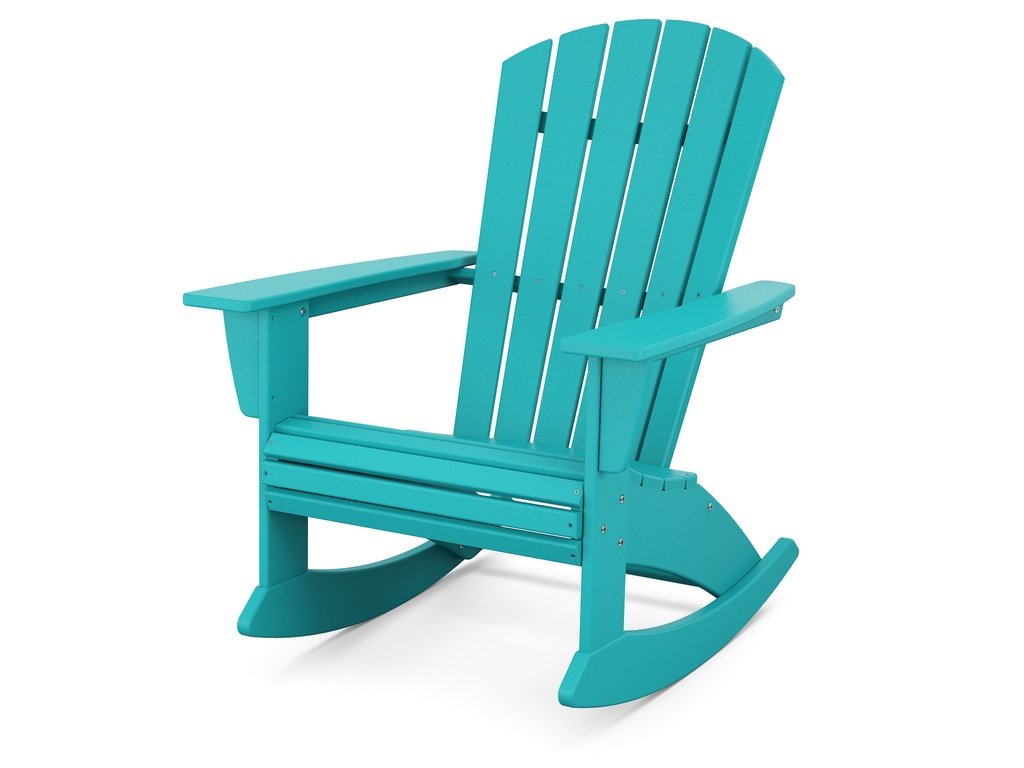 Nautical Curveback Adirondack Rocking Chair Photo