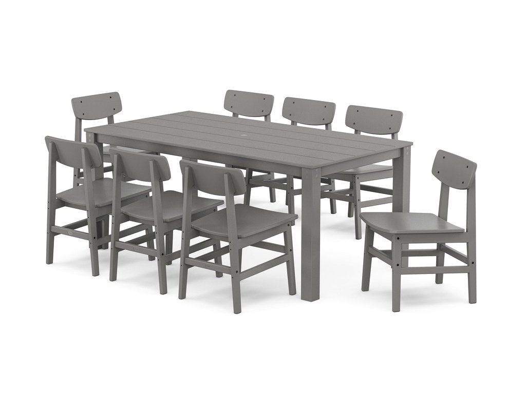 Modern Studio Urban Chair 9-Piece Parsons Dining Set Photo