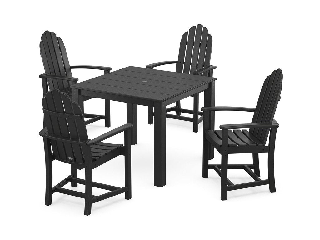 Classic Adirondack 5-Piece Parsons Dining Set Photo