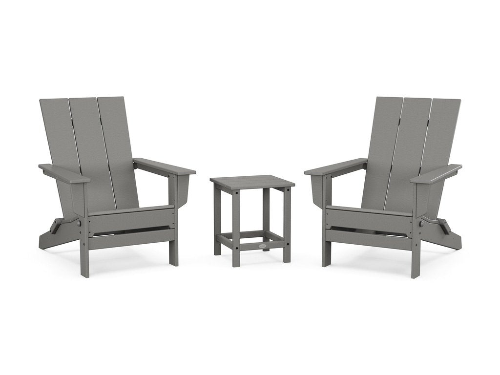 3-Piece Modern Studio Folding Adirondack Set Photo