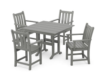 Traditional Garden 5-Piece Farmhouse Dining Set Photo