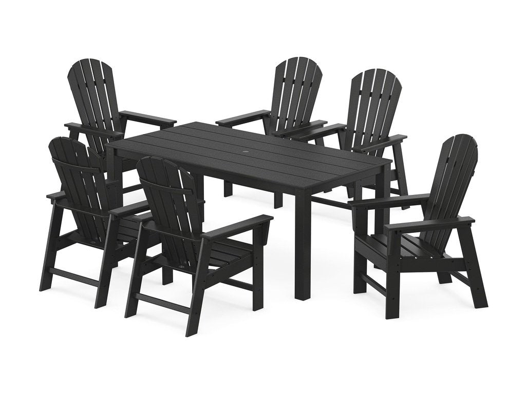 South Beach 7-Piece Parsons Dining Set Photo