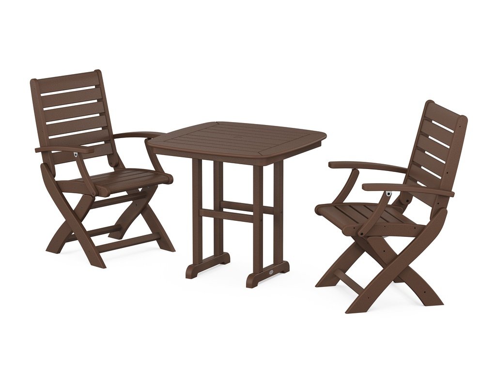 Signature Folding Chair 3-Piece Dining Set Photo