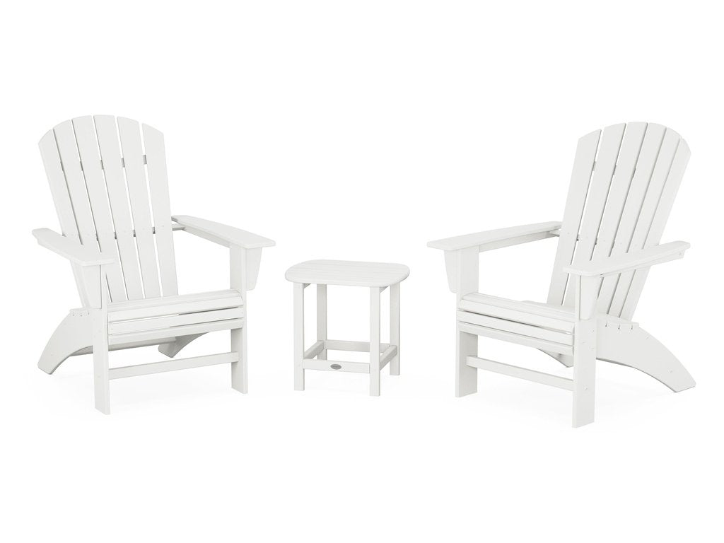 Nautical 3-Piece Curveback Adirondack Set Photo