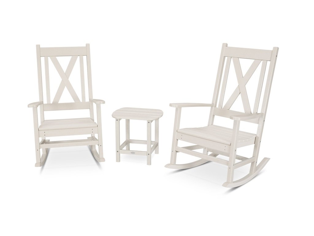 Braxton 3-Piece Porch Rocking Chair Set Photo