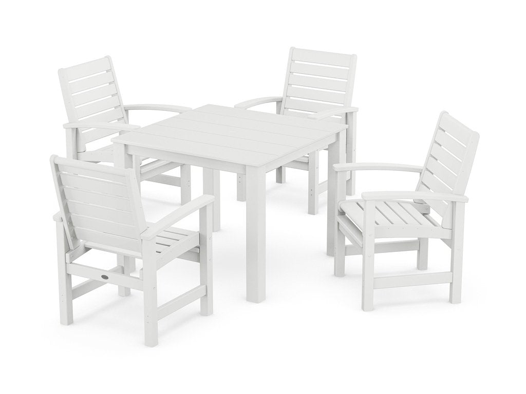 Signature 5-Piece Parsons Dining Set Photo