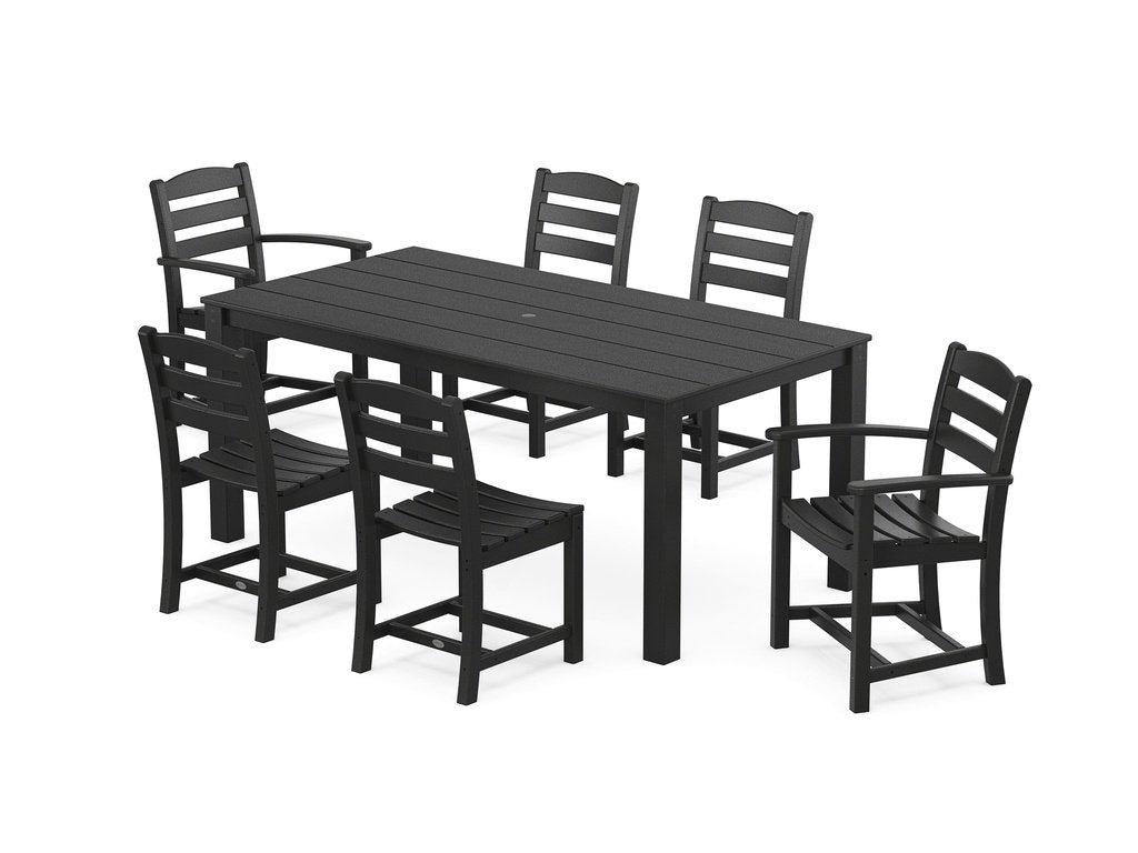 La Casa Cafe' 7-Piece Parsons Dining Set Photo