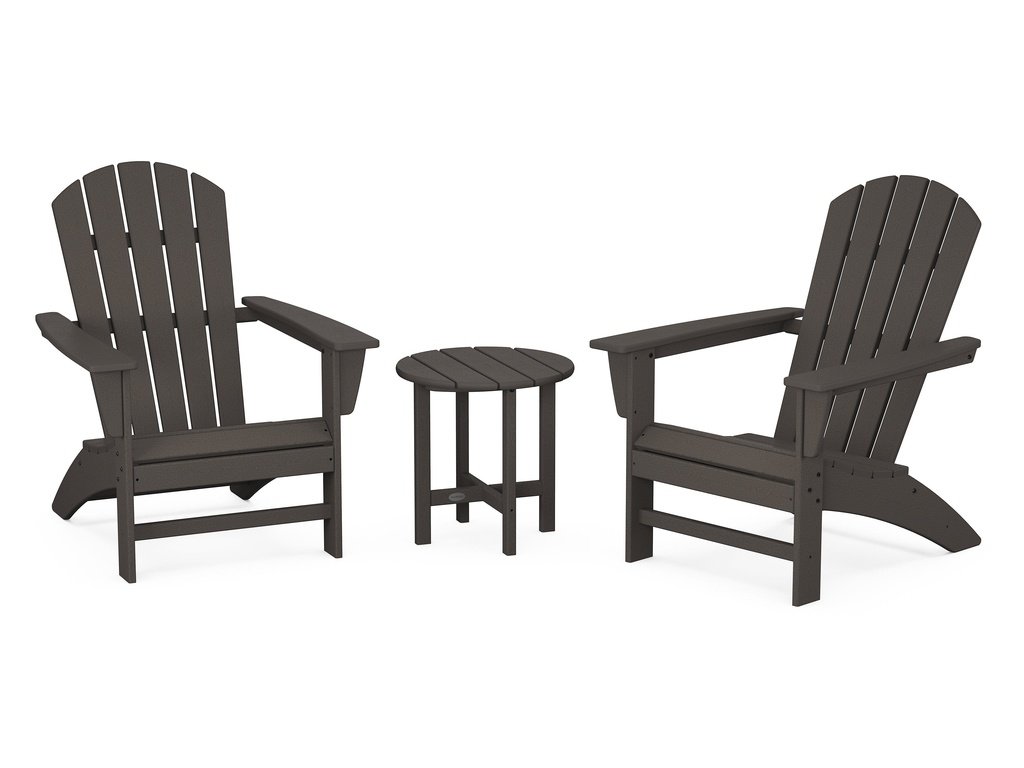 Nautical 3-Piece Adirondack Set Photo