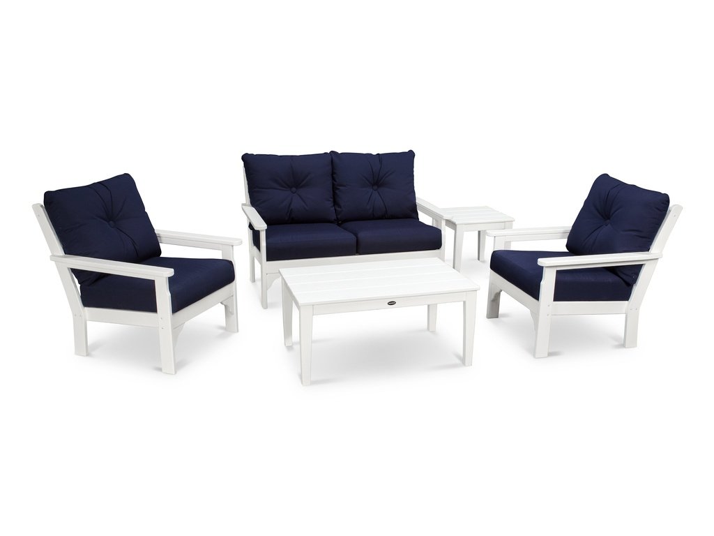 Vineyard 5-Piece Deep Seating Set Photo