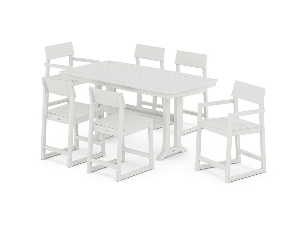 EDGE 7-Piece Counter Set with Trestle Legs Photo