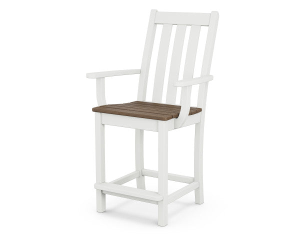 Vineyard Counter Arm Chair | Natural Finish - Retreat Home Furniture