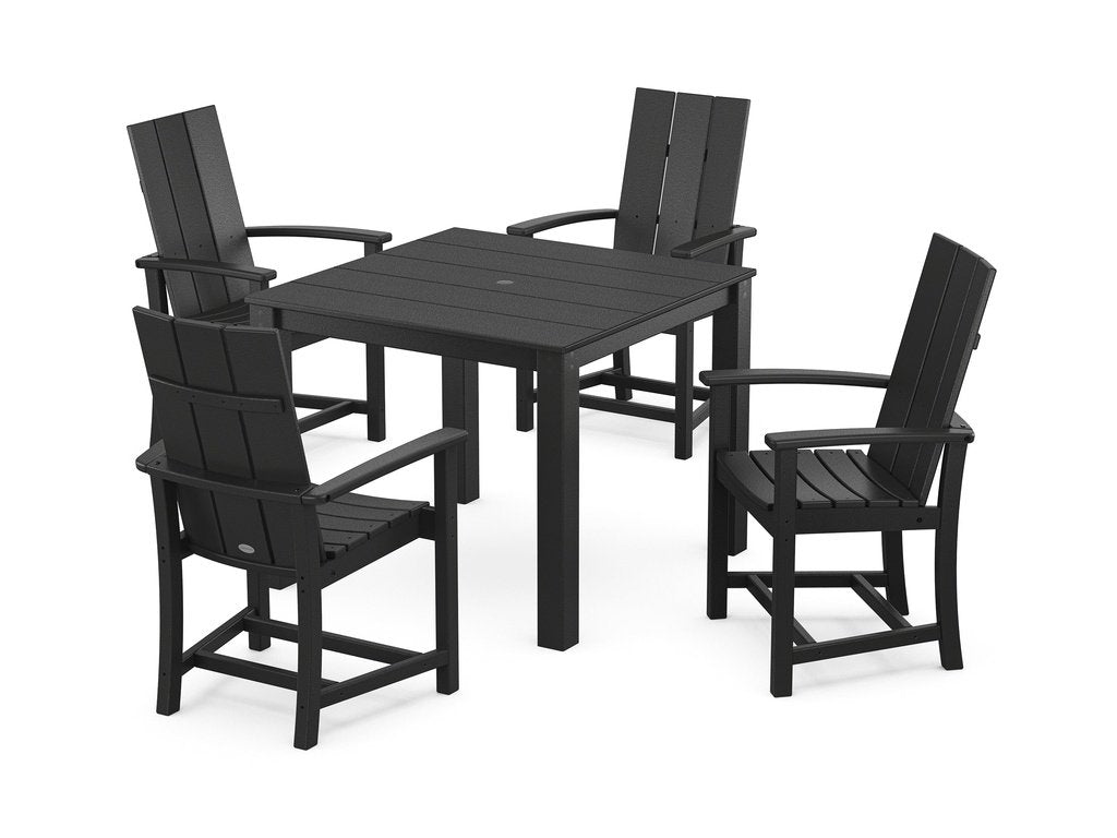 Modern Adirondack 5-Piece Parsons Dining Set Photo