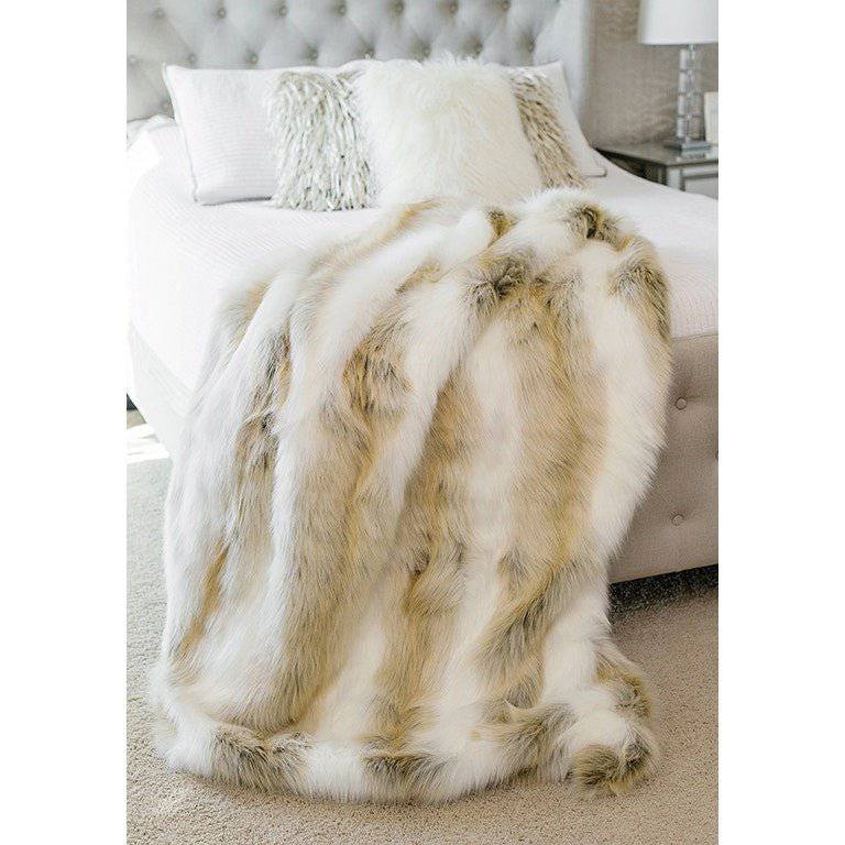 Limited Edition Throw Arctic Fox 60X72