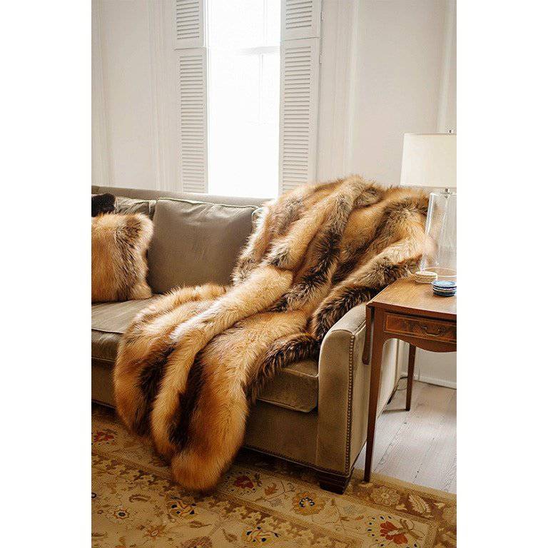 Limited Edition Throw Red Fox 60X72