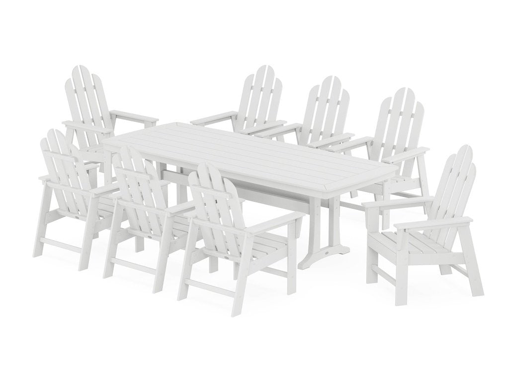 Long Island 9-Piece Dining Set with Trestle Legs Photo