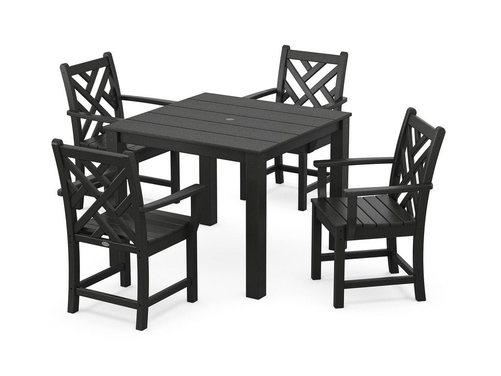 Chippendale 5-Piece Parsons Dining Set Photo