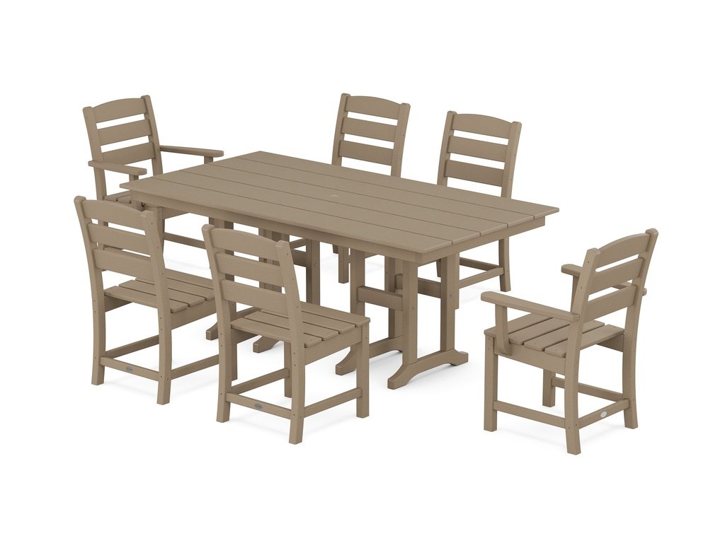 Lakeside 7-Piece Farmhouse Dining Set Photo