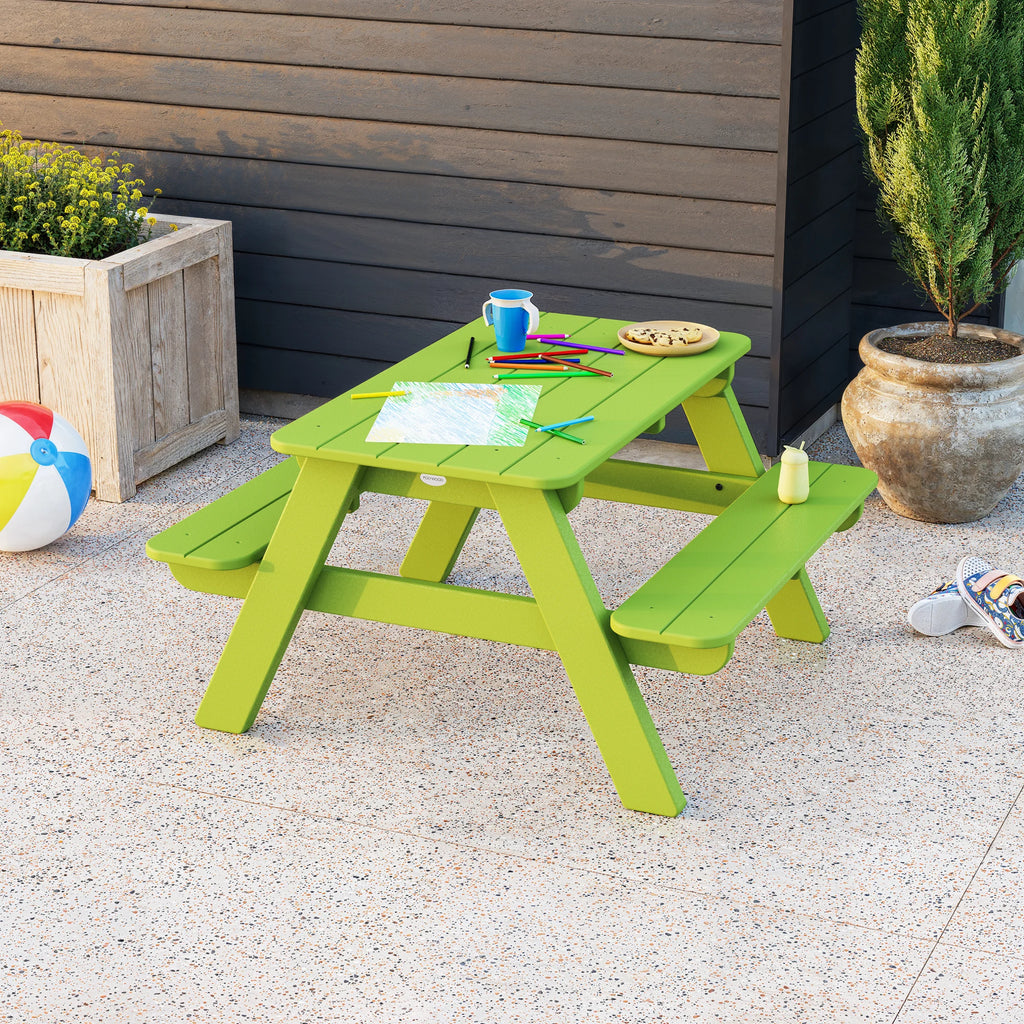 Kids Outdoor Picnic Table - Retreat Home Furniture