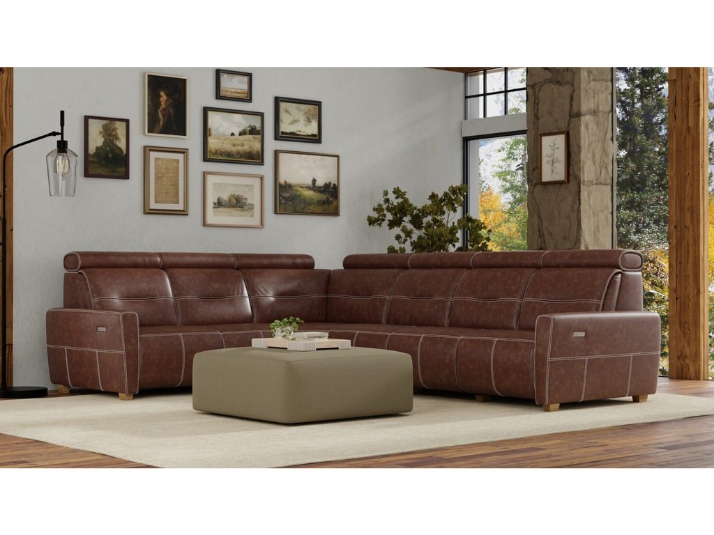 Verona Power Reclining Sectional - Retreat Home Furniture