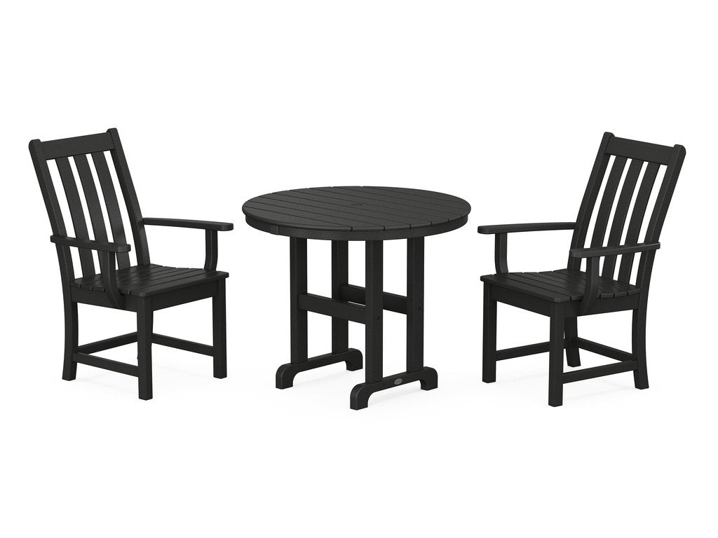 Vineyard 3-Piece Round Dining Set Photo